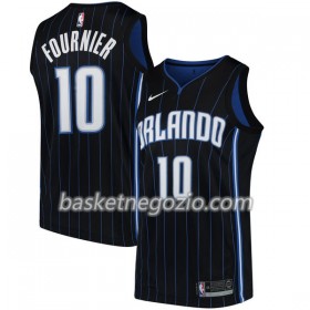 Canotte Uomo Orlando Magic Evan Fournier 10 Nike 2017-18 Nero Swingman